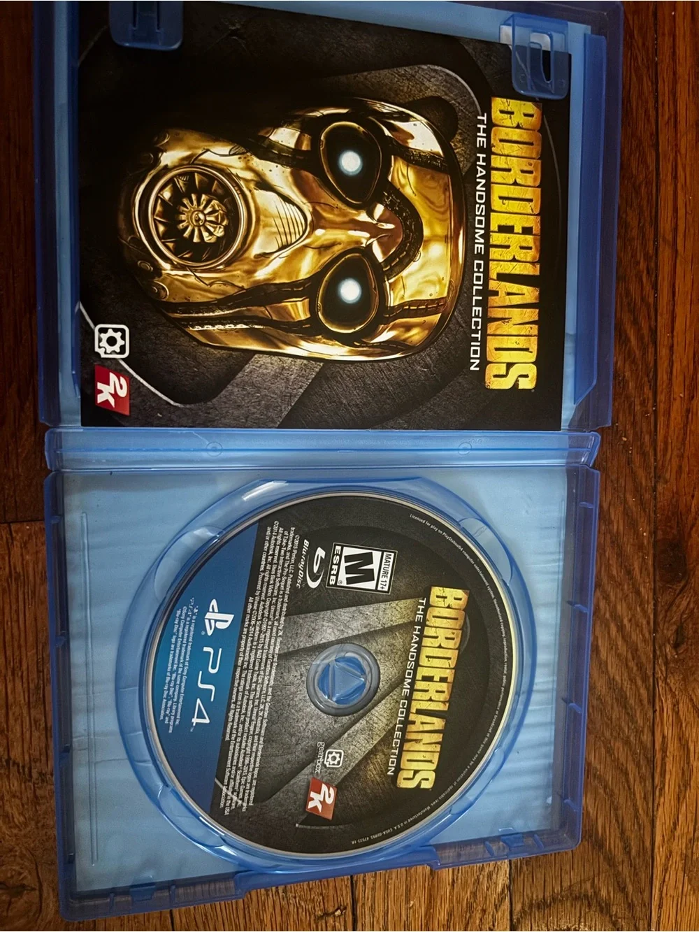 Sony PS4 Borderlands The Handsome Collection - Gold Mask Artwork